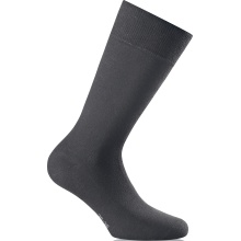 Rohner Daily Sock Basic Cotton Crew anthracite - 3 Pairs